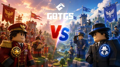 Key art for GOTGs: Games of the Generals Arena on Roblox